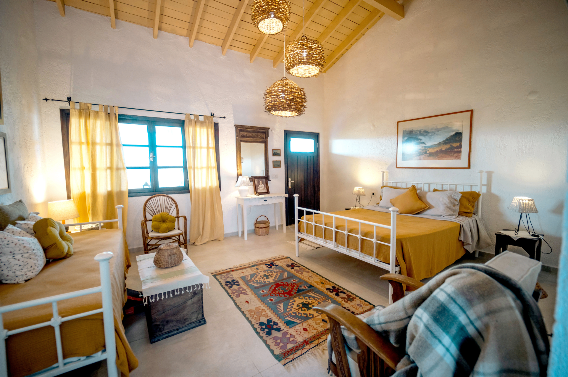 Boutique suite interior for a countryside stay at Chef's Atelier
